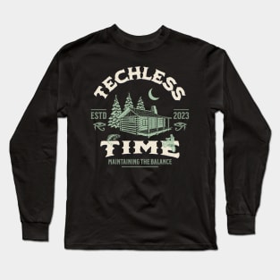 Techless Time T Shirt Long Sleeve T-Shirt